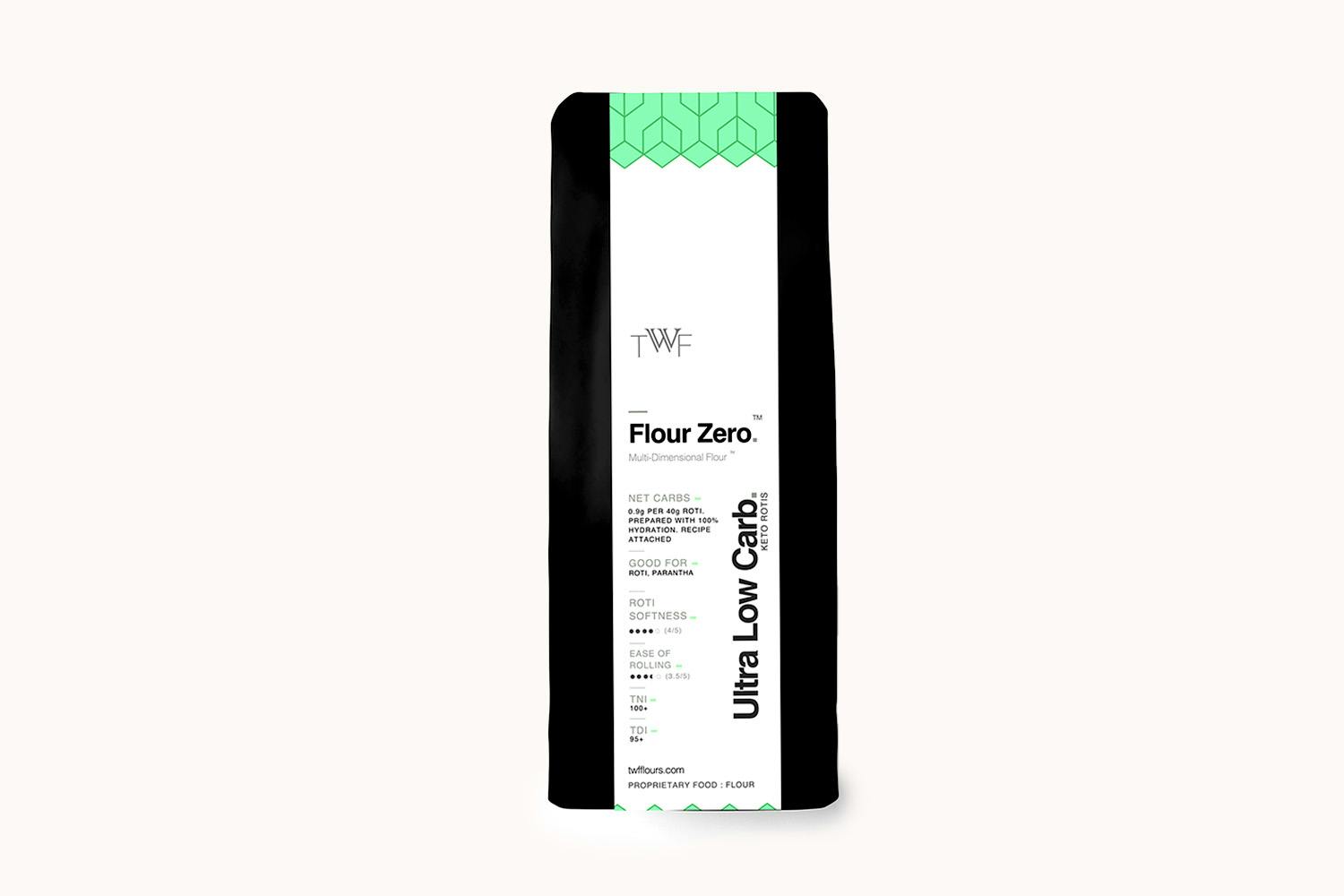 TWF Flour Zero Ultra Low Carb Atta