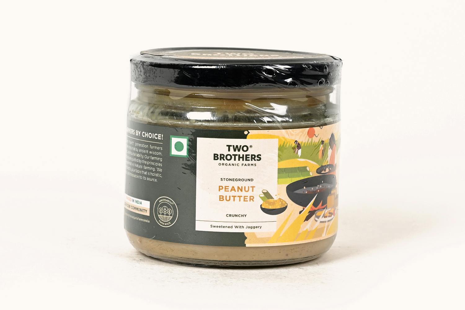 Two Brothers Crunchy Peanut Butter With Jaggery