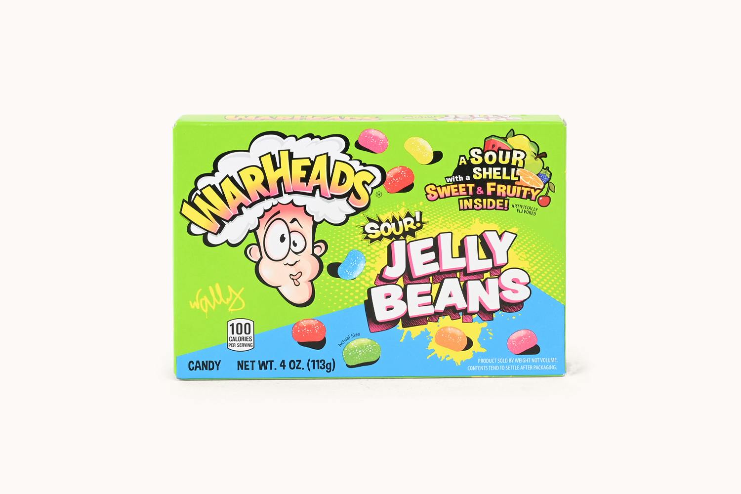 Warhead Sour Jelly Beans - Theater Box
